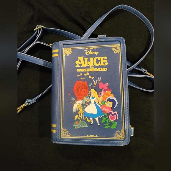 Disney Handbags - Loungefly Disney Alice in Wonderland, Crossbody handbag, Book
